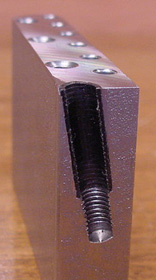 Cutaway view Callaham Block with no arm