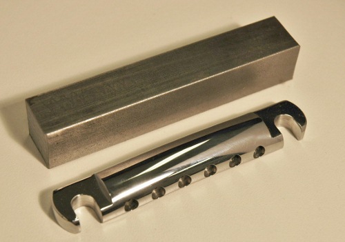 Callaham Cold Rolled Steel CNC Machined Gibson Stopbar Tailpiece