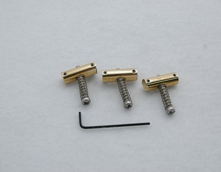 Callaham 3 Slant Compensated Brass Tele Saddles