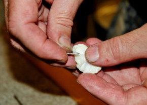 Lubricate the threads